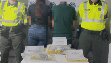 Photo of Capturan pareja que intentaba ingresar marihuana a Penitenciaría de Yopal