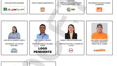 Photo of Ubicación de logos de agrupaciones políticas en  tarjetas electorales