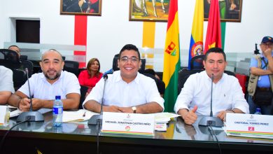 Photo of Michael Castro Niño primer presidente del nuevo concejo de Yopal